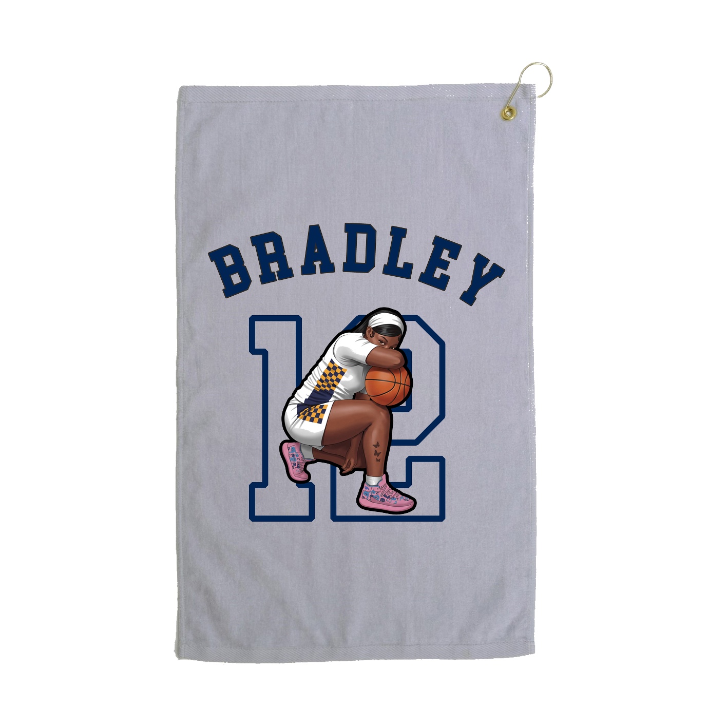 Golf Towel — Shirsey Arch in Grey