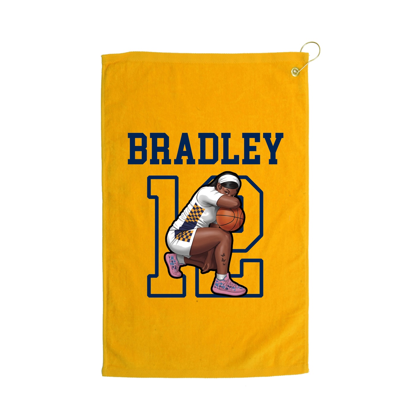 Golf Towel — Shirsey in Gold