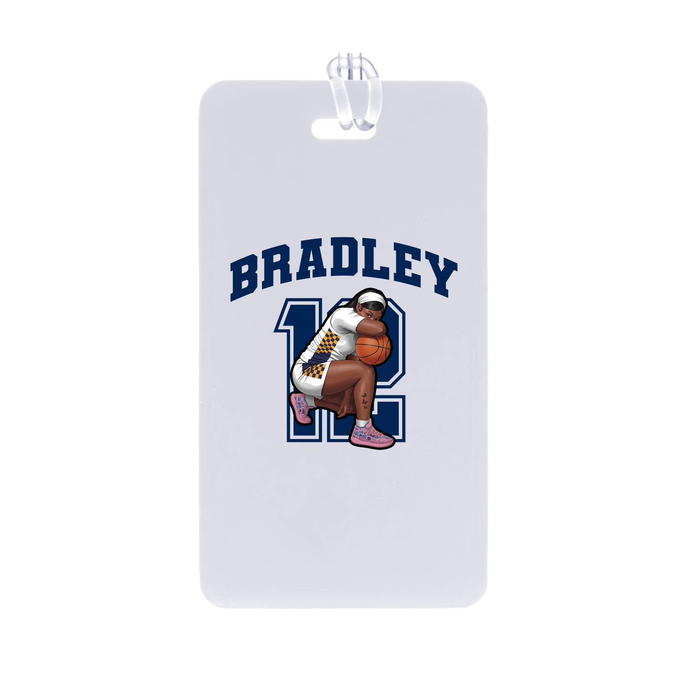 Bag Tag — Number in Classic