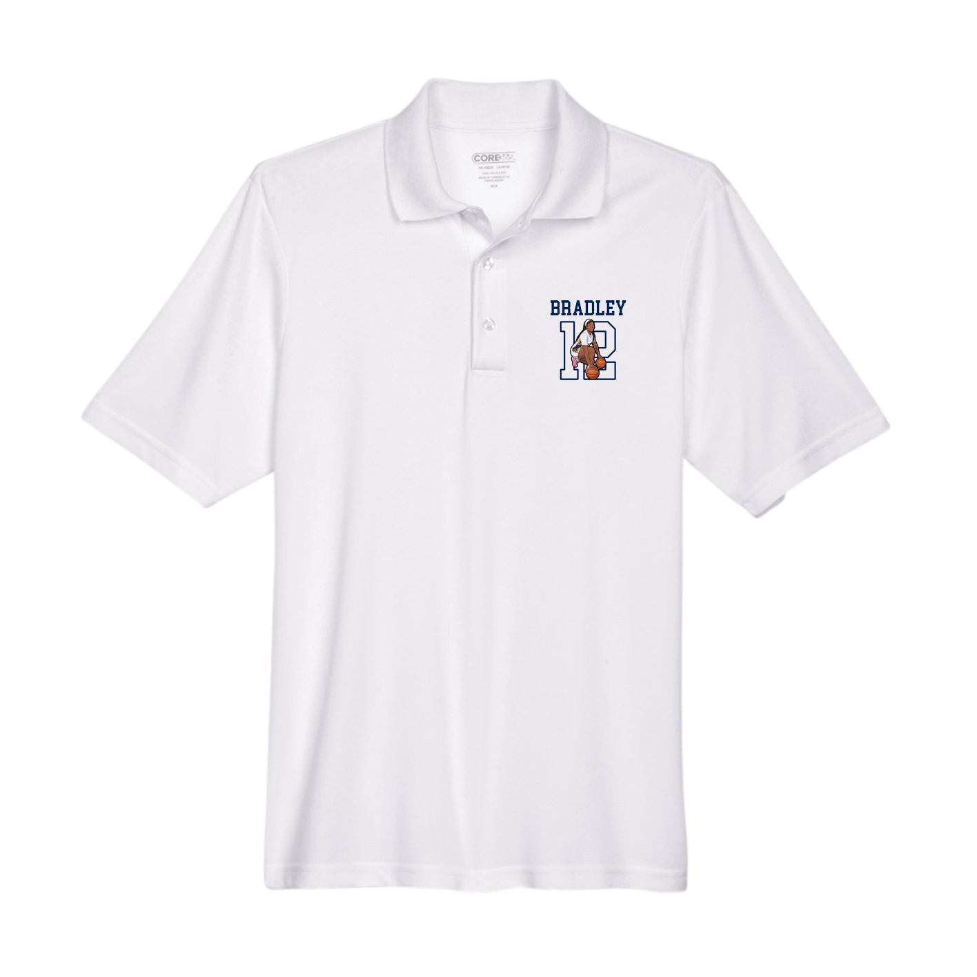 Performance Polo — Shirsey in White