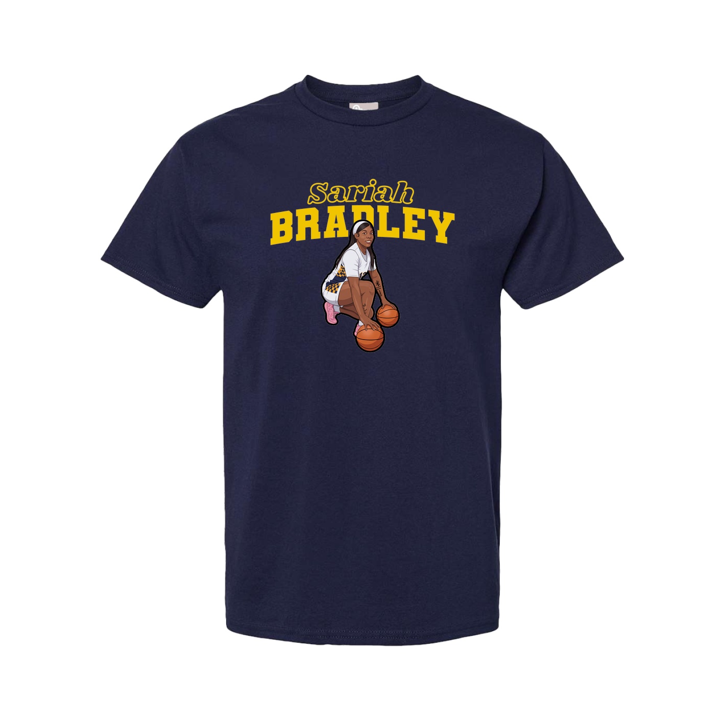 Tee — Name Arch in Navy