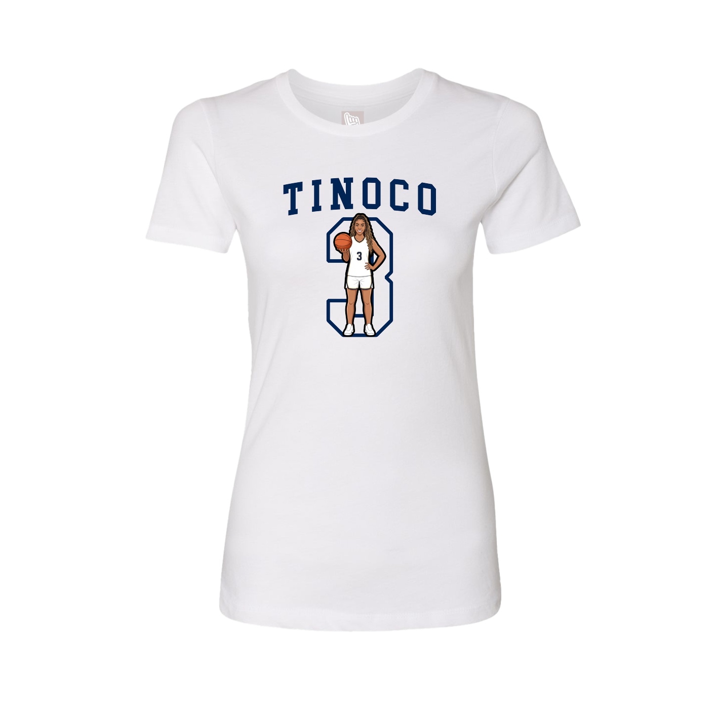 Fitted Women's Tee — Shirsey in White