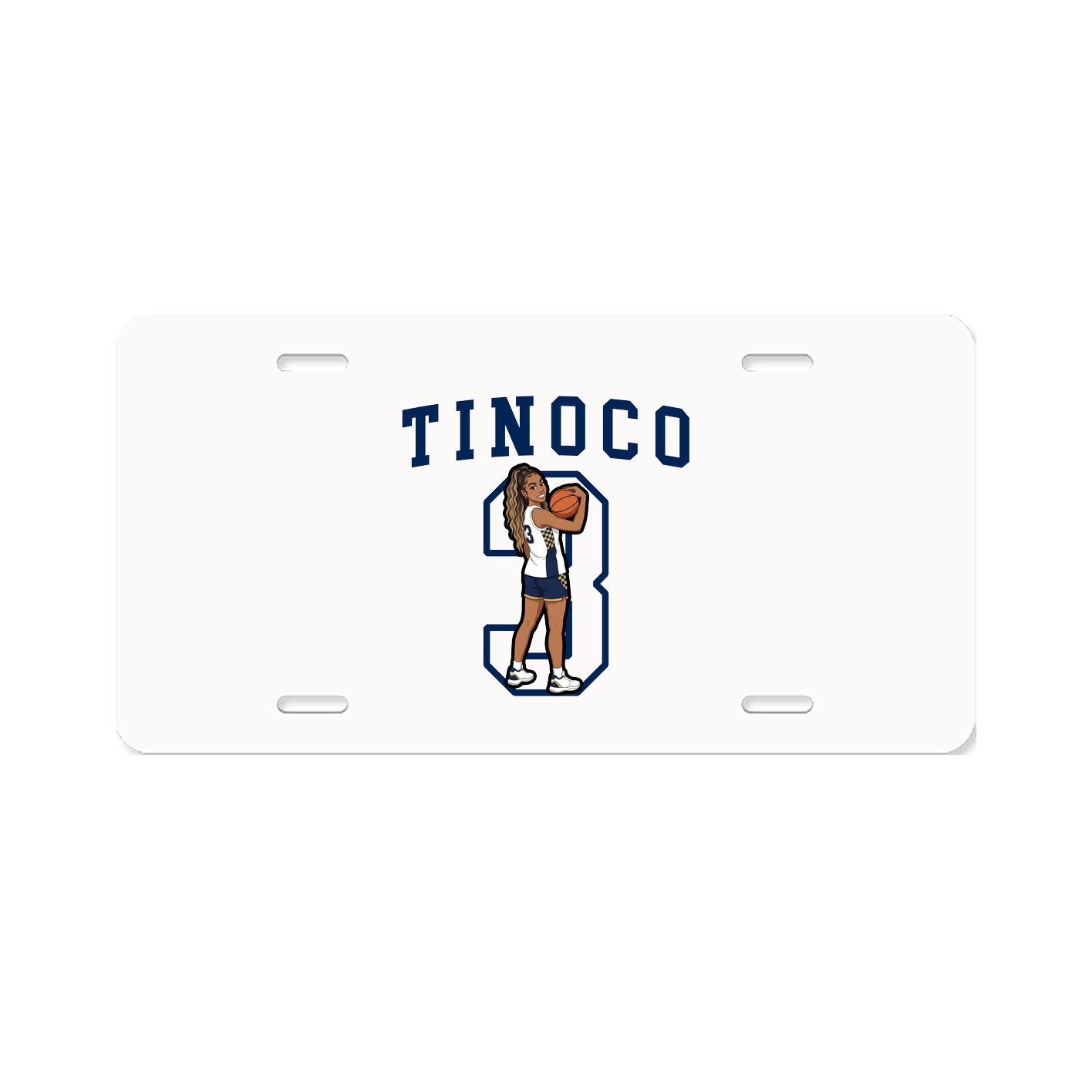 Aluminum License Plate