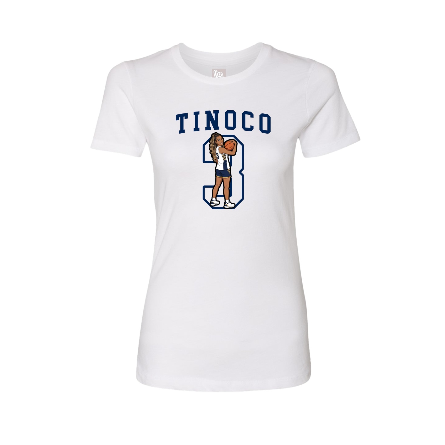 Fitted Women's Tee — Shirsey in White