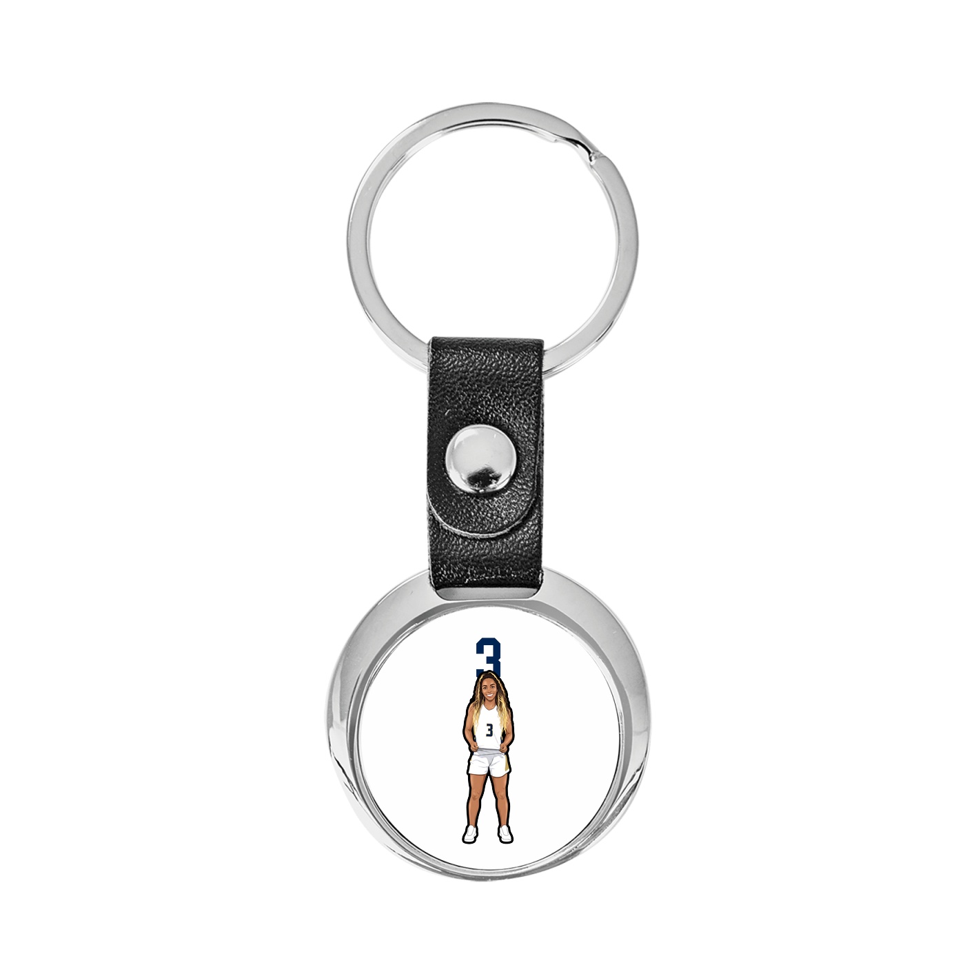 Key Chain — Number Top in Classic