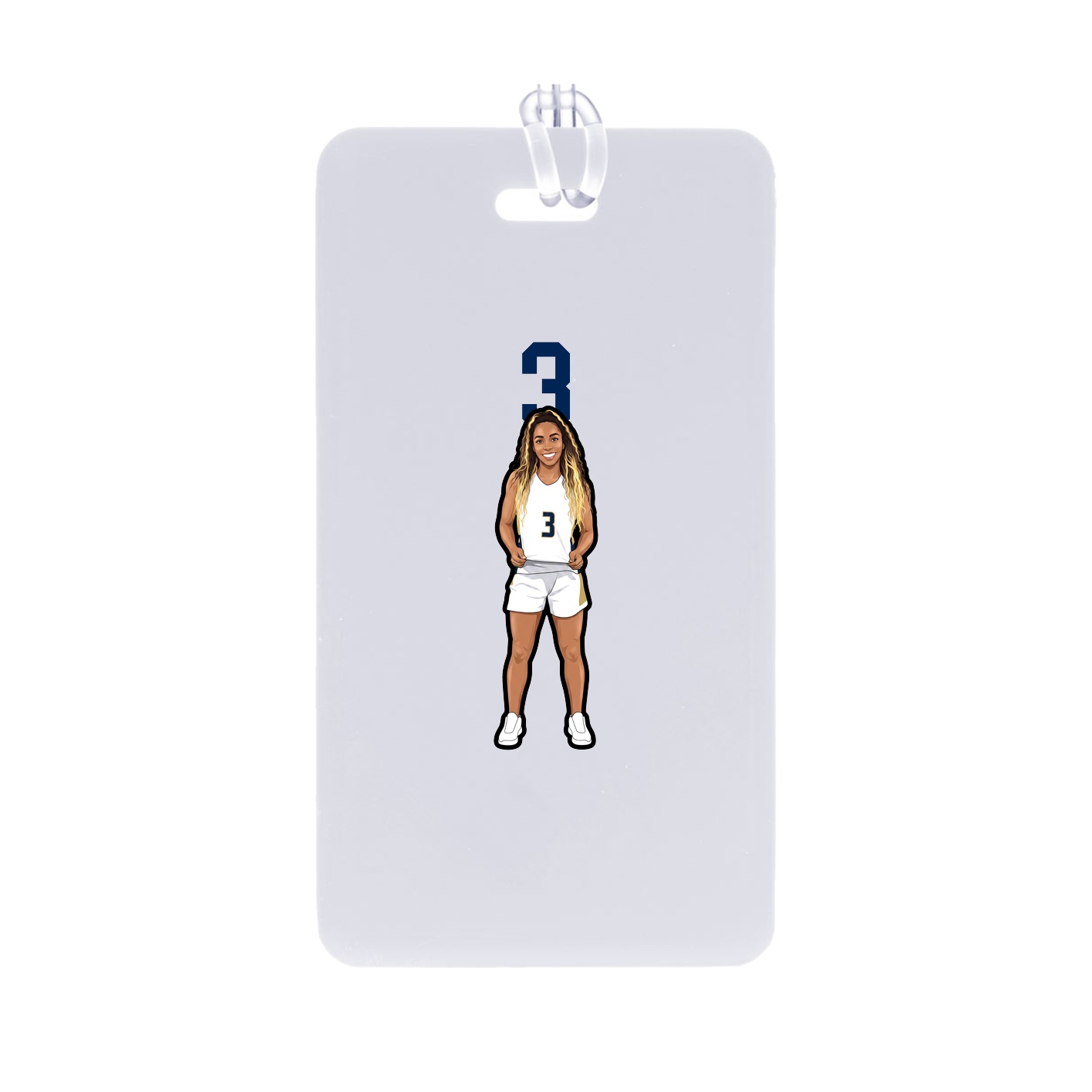 Bag Tag — Number Top in Classic