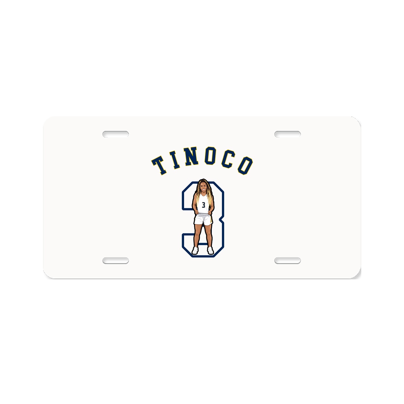 License Plate — Shirsey Arch in Classic