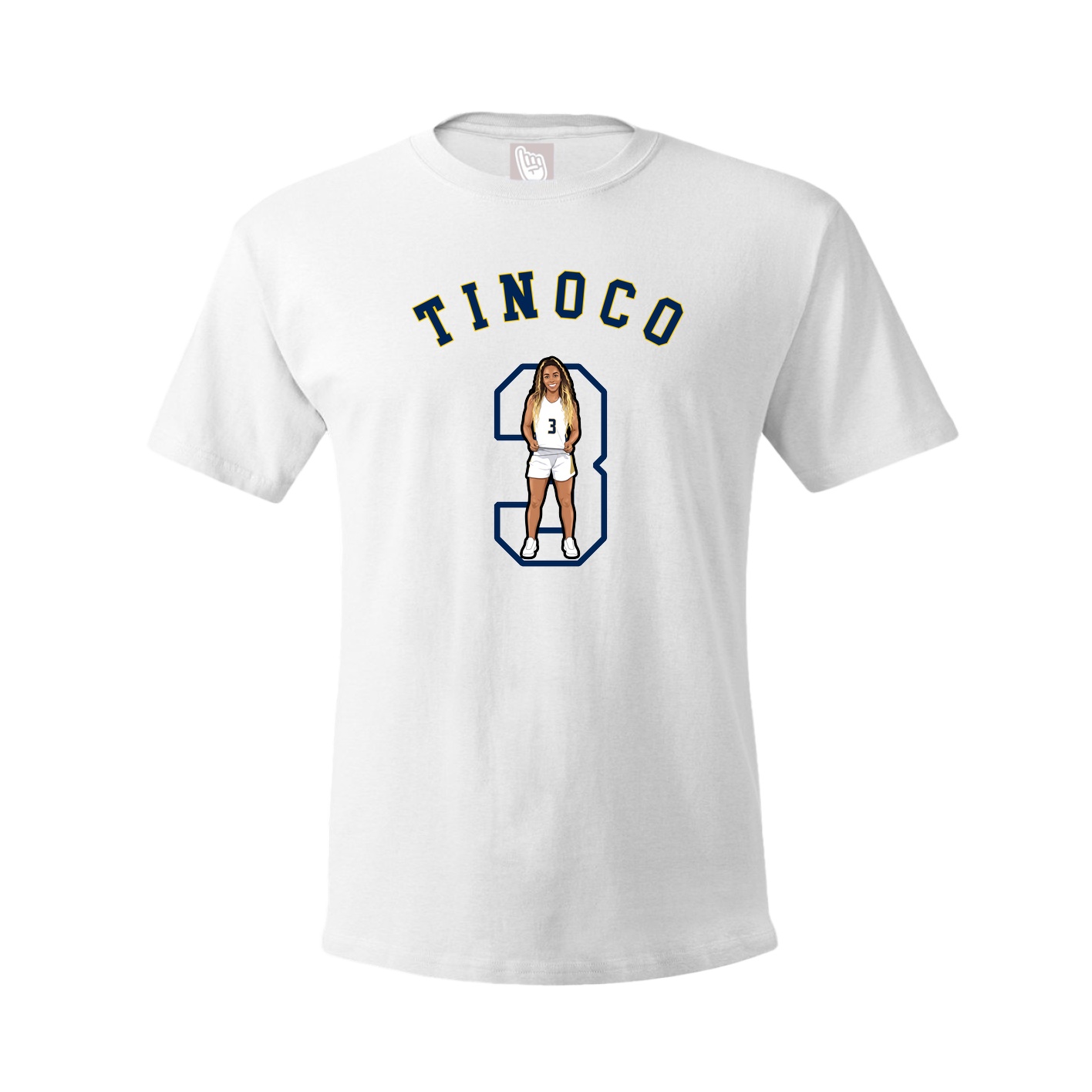 Tee — Shirsey Arch in White