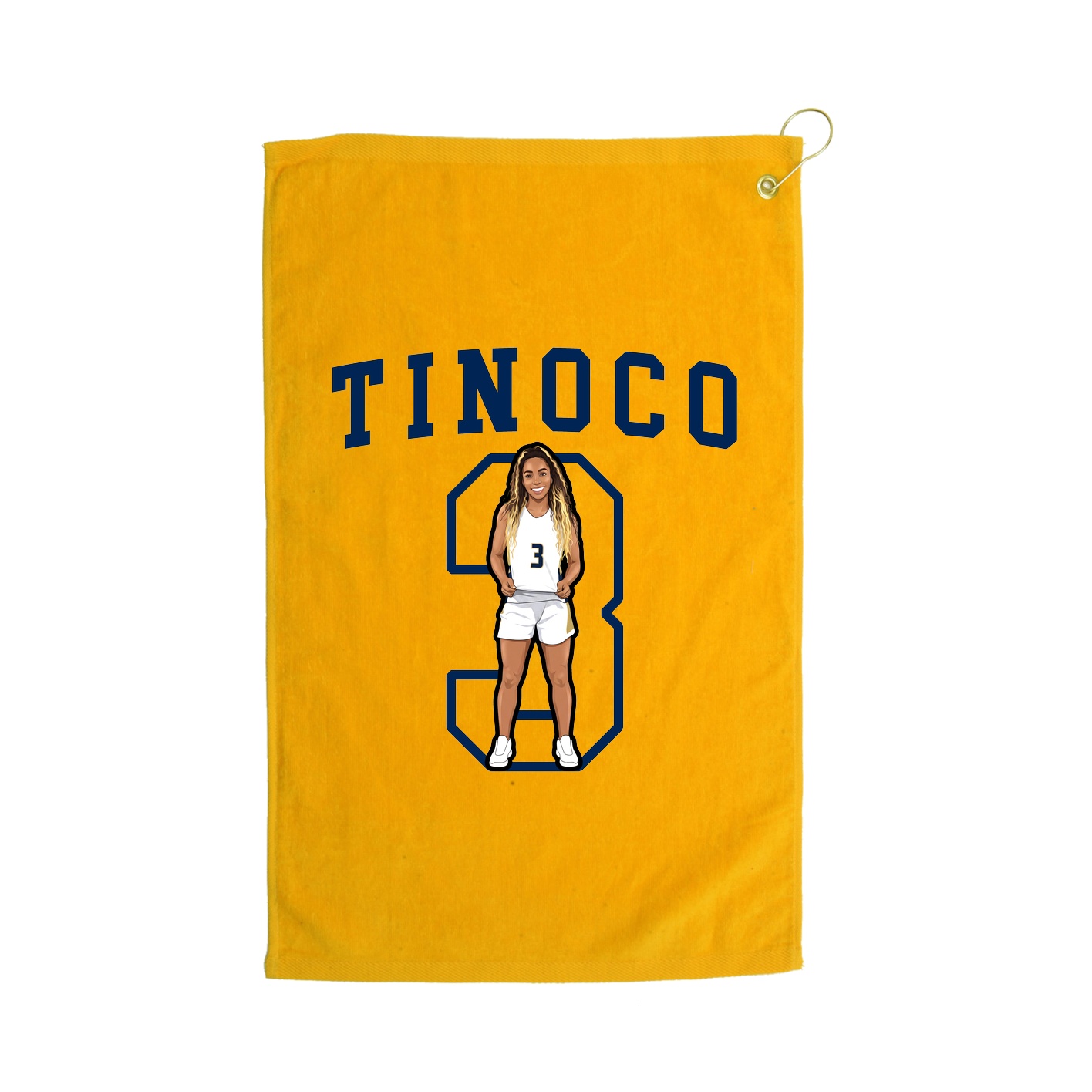 Golf Towel — Shirsey in Gold