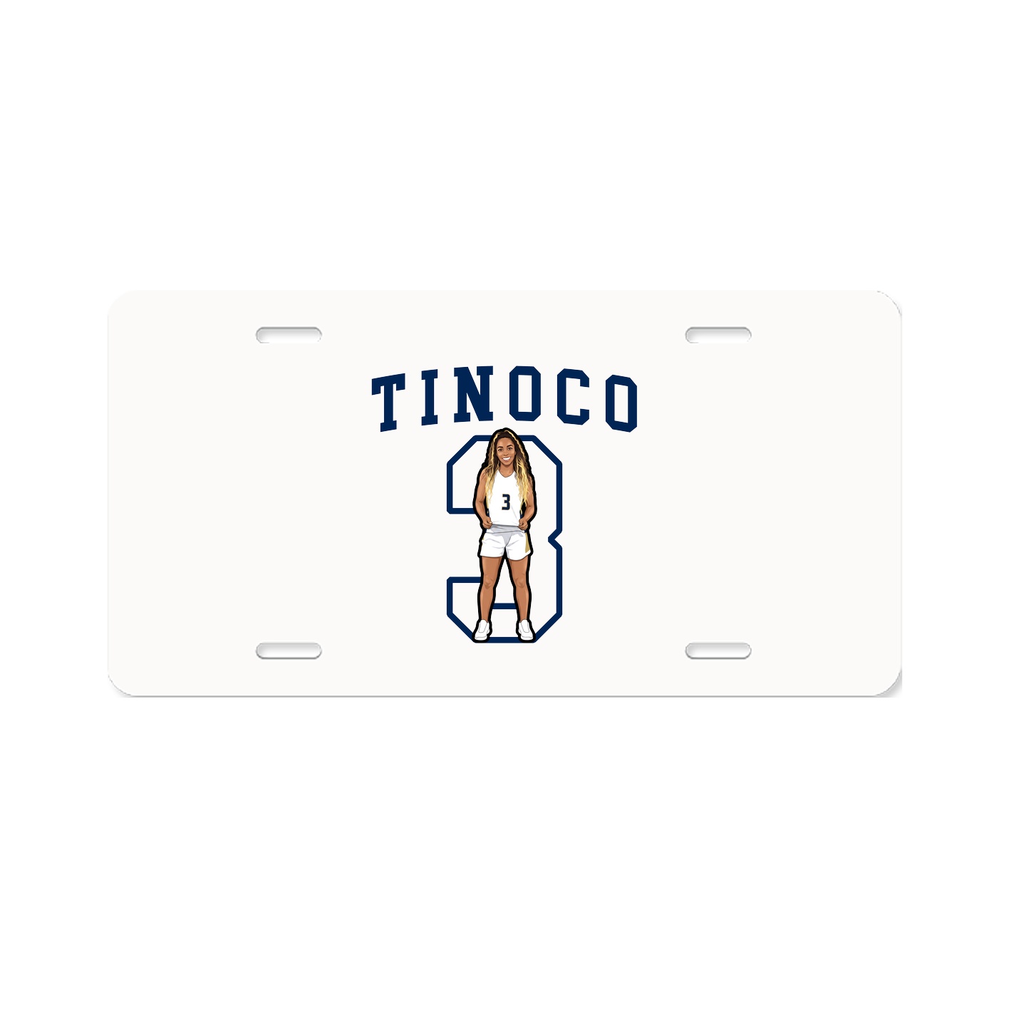 License Plate — Shirsey in Classic