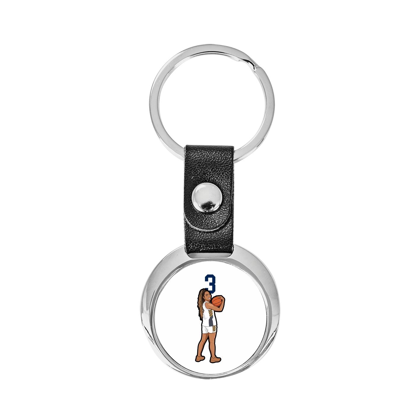 Key Chain — Number Top in Classic