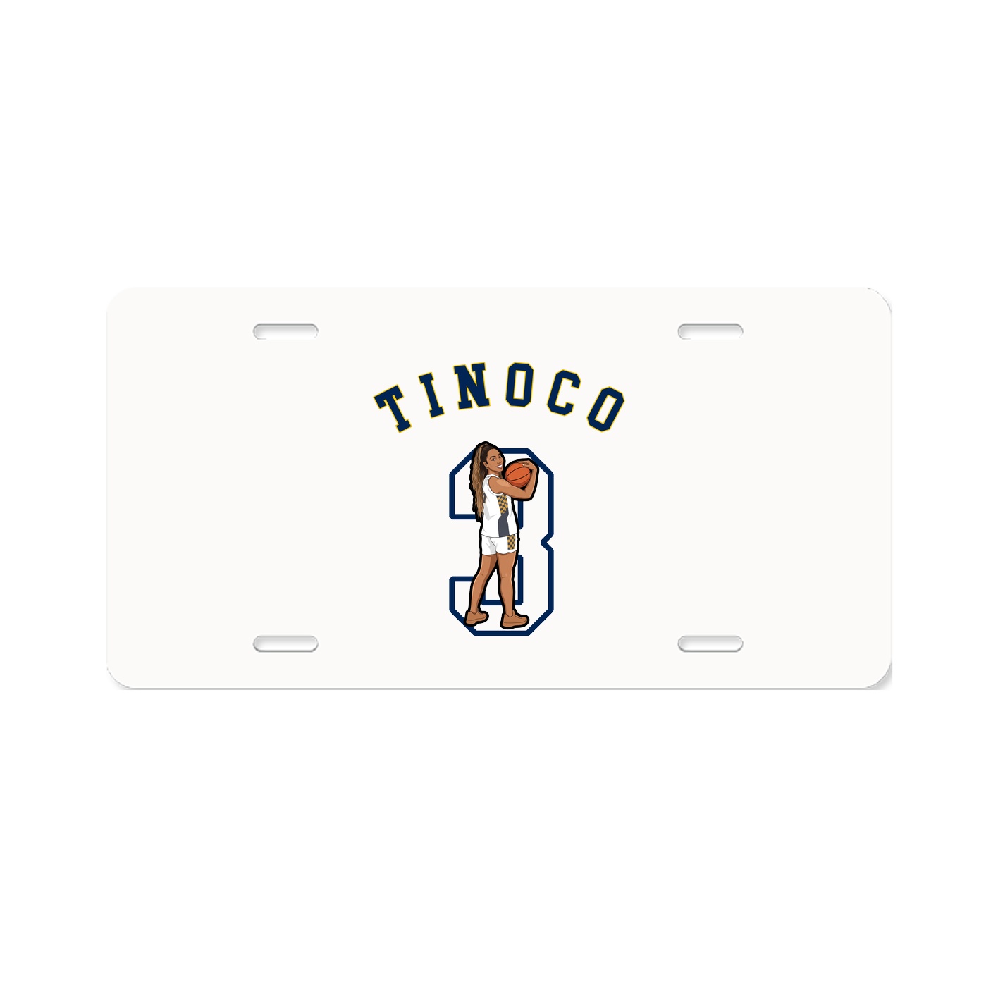 License Plate — Shirsey Arch in Classic