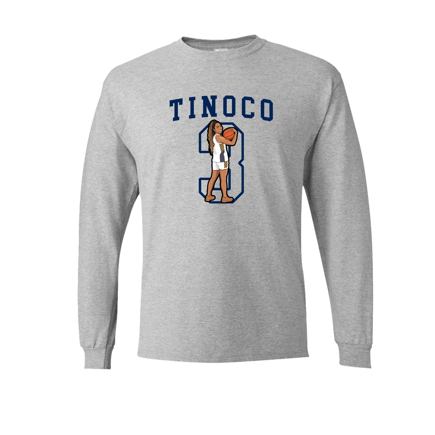 Long Sleeve Tee — Shirsey in Grey