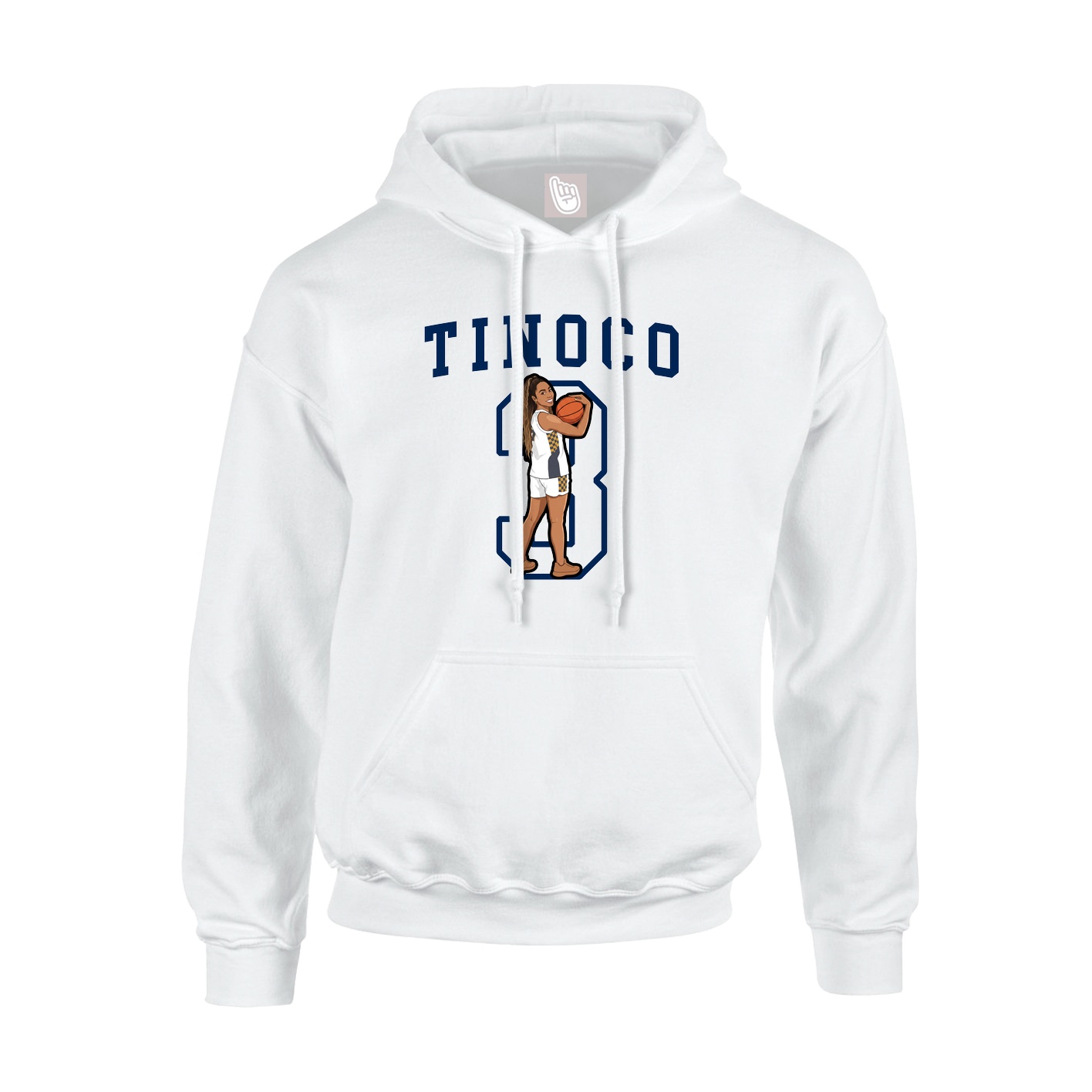 Youth Hoodie — Shirsey in White