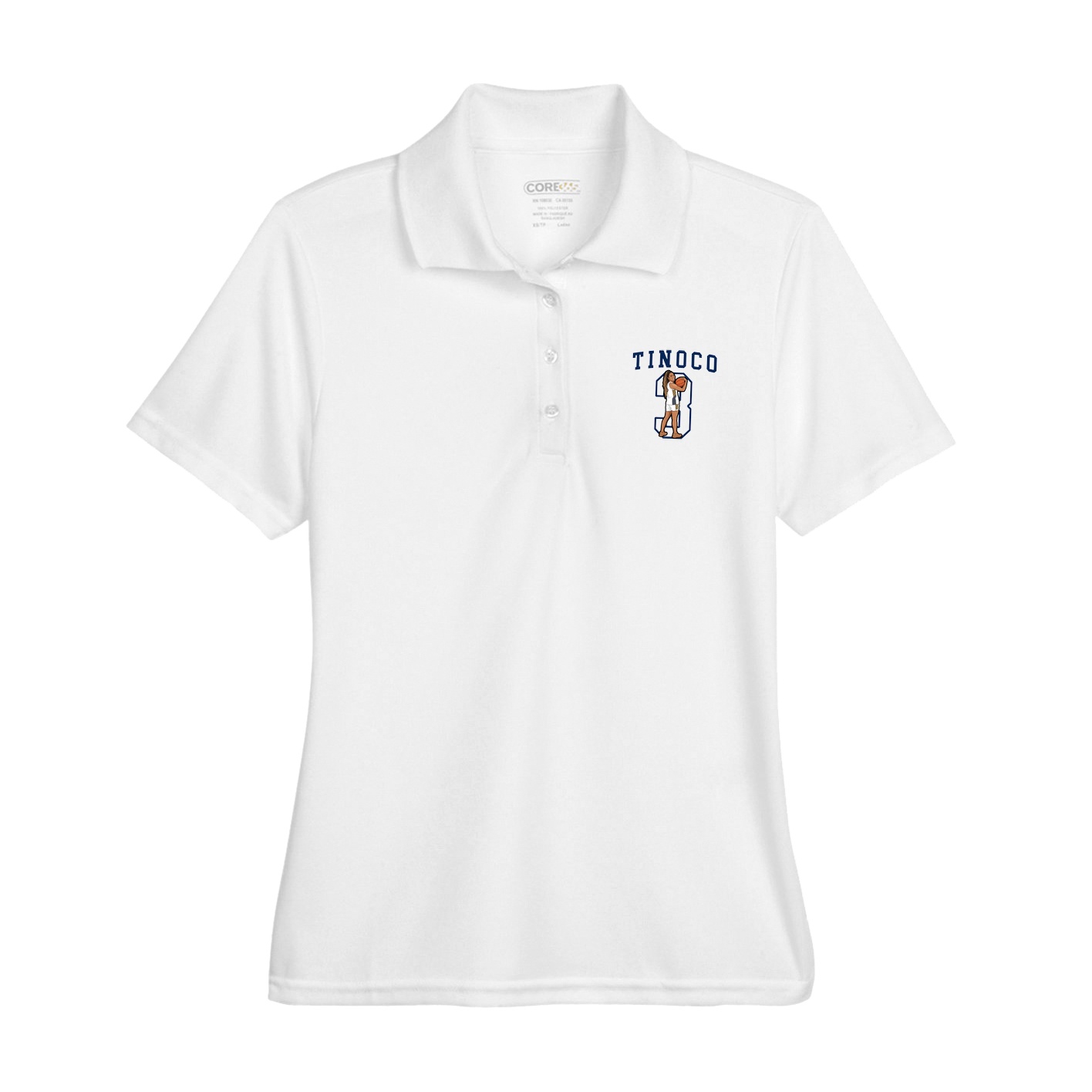 Womens Performance Polo — Shirsey in White