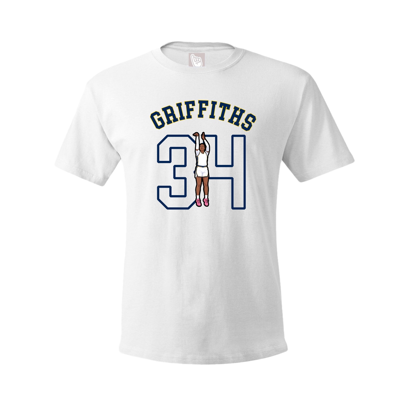 Youth Tee — Shirsey Arch in White