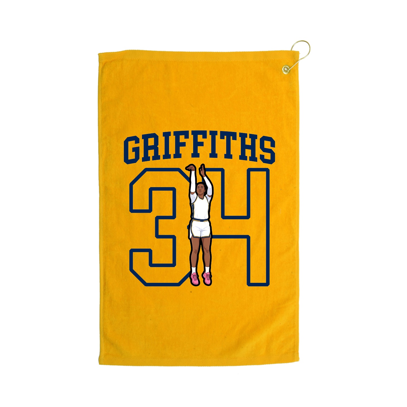Golf Towel — Shirsey in Gold
