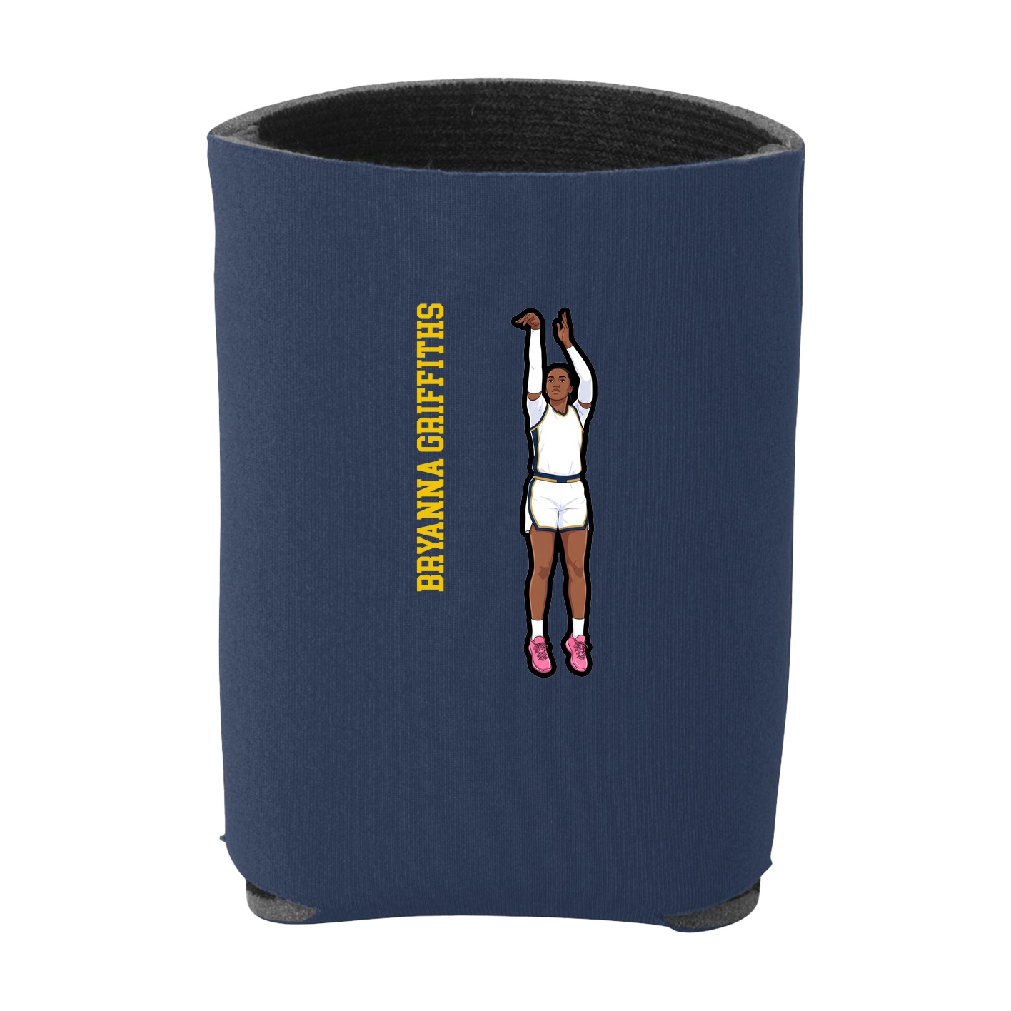Can Holder — Name Vertical in Navy
