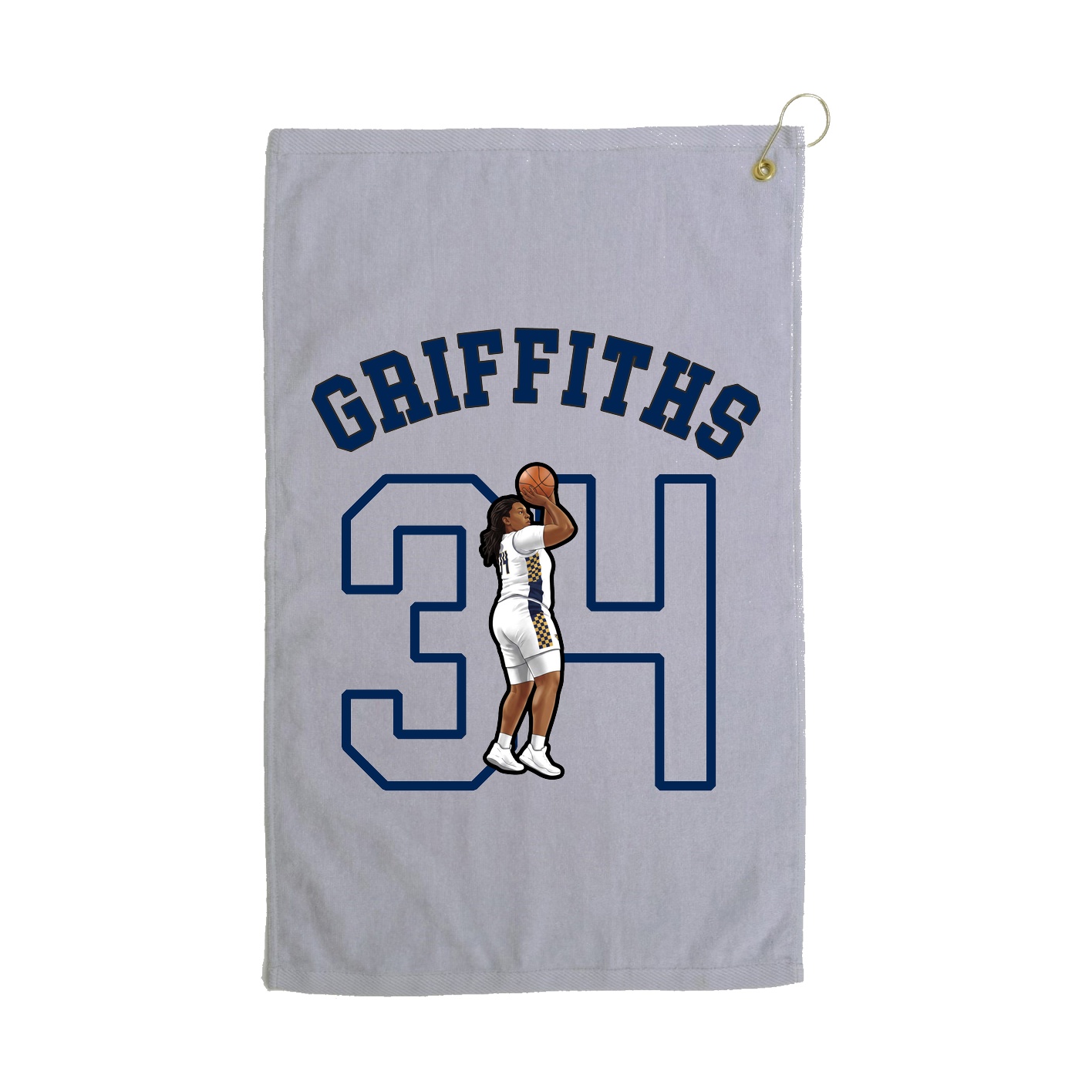 Terry Velour Golf Towel