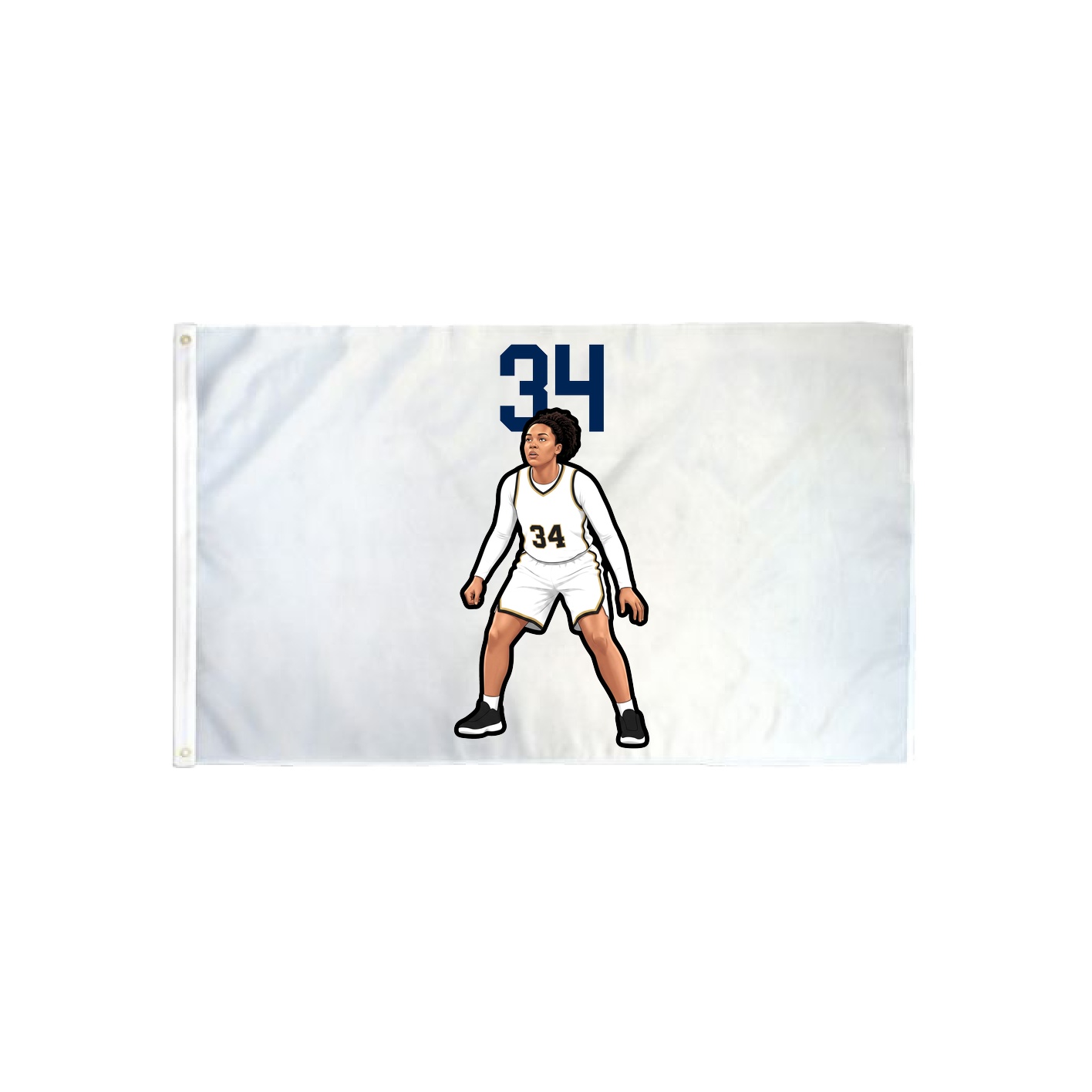 3x5 Flag — Number Top in Classic