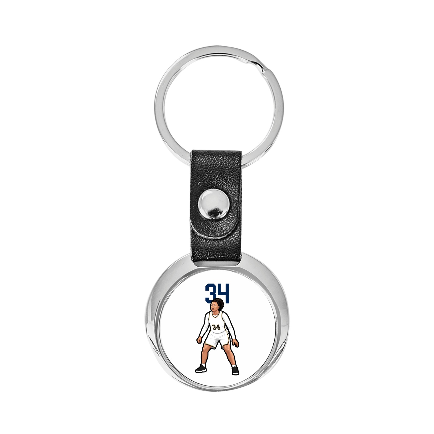 Key Chain — Number Top in Classic