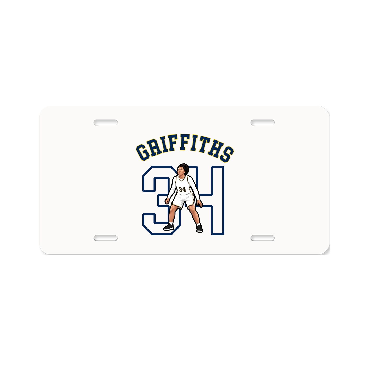 License Plate — Shirsey Arch in Classic