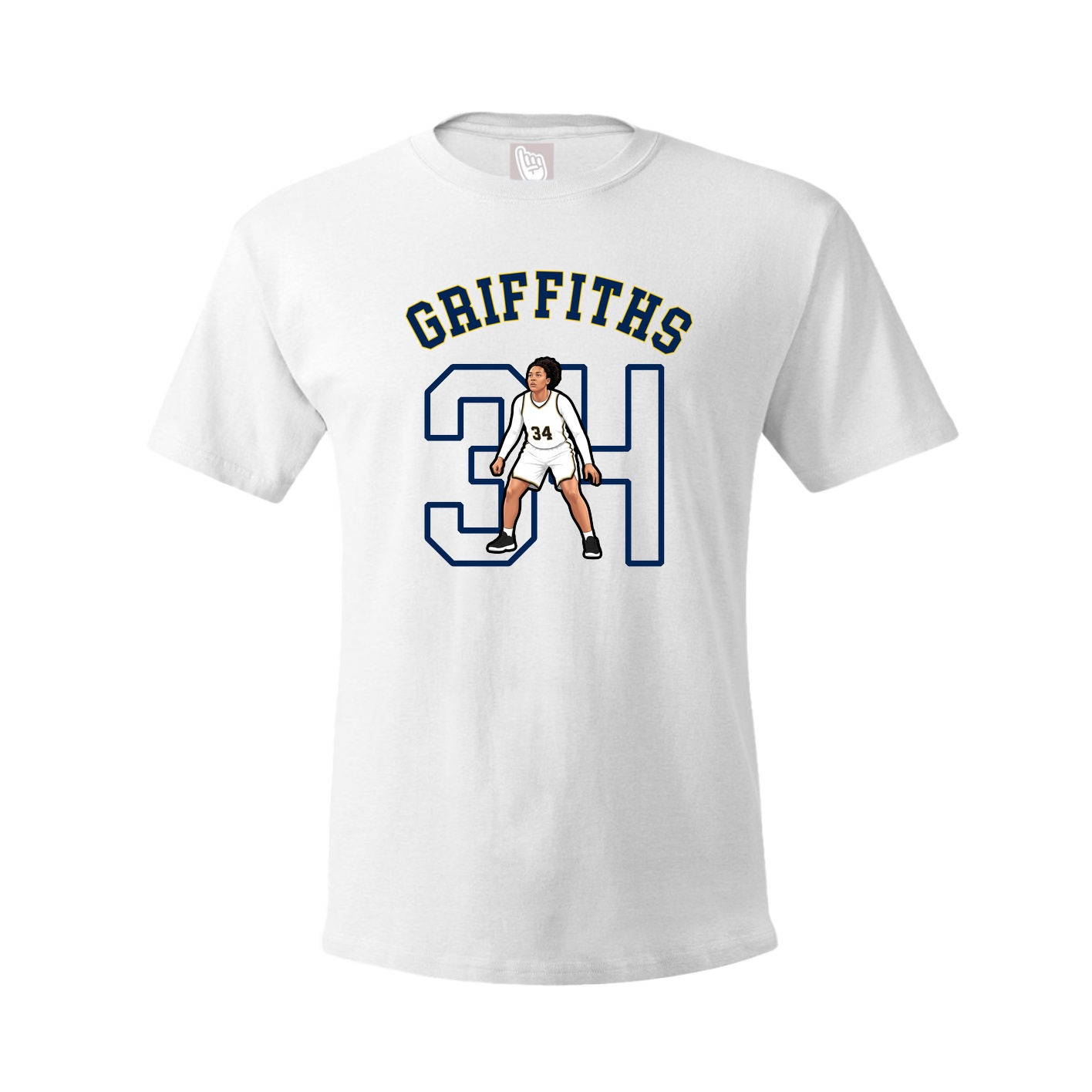 Tee — Shirsey Arch in White