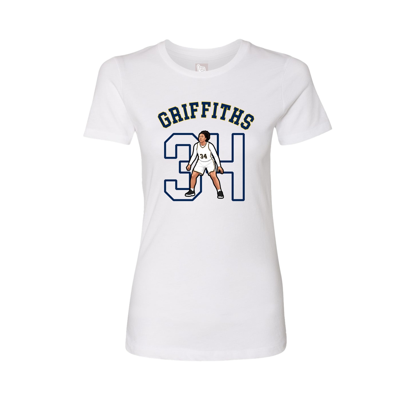 Womens Tee — Shirsey Arch in White