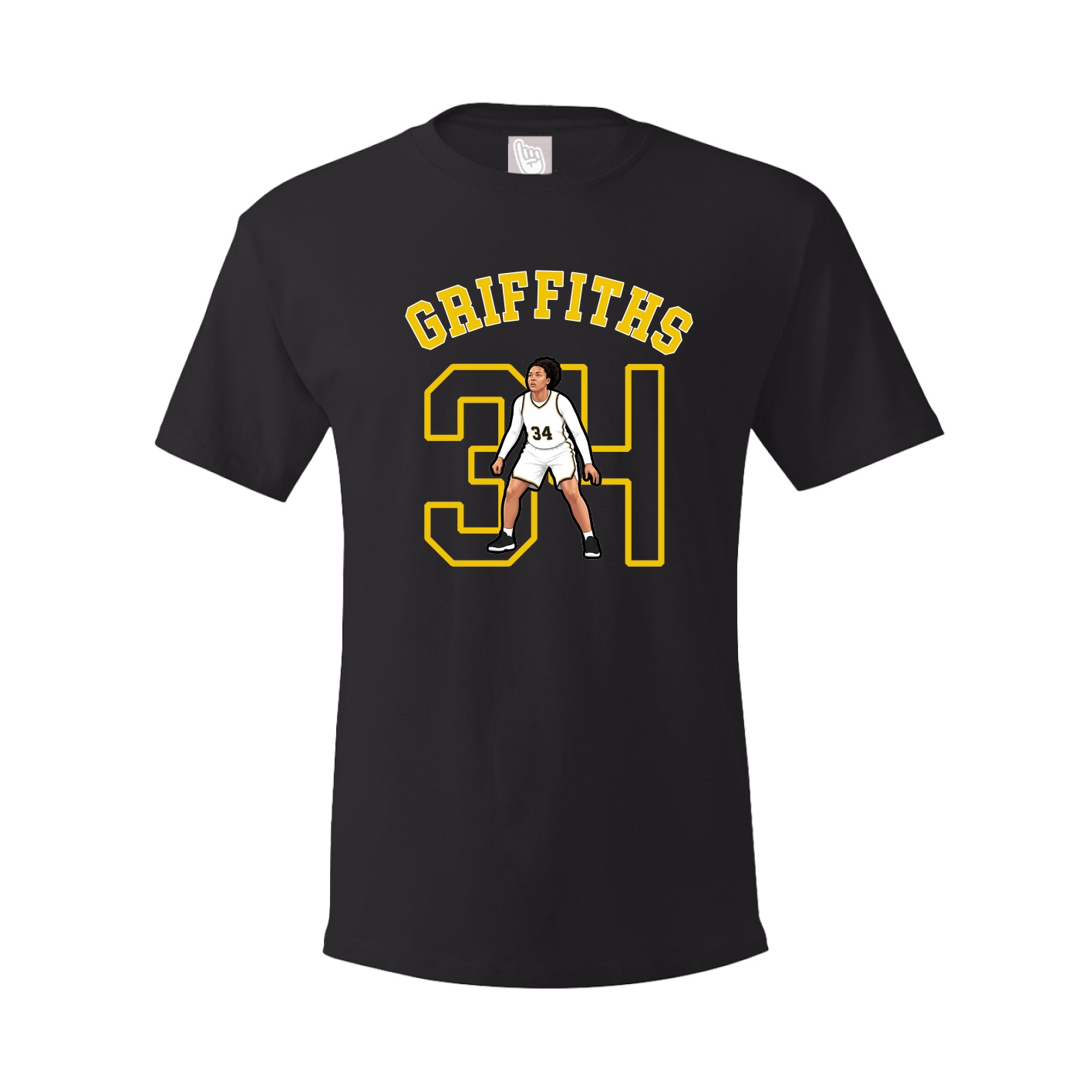 Youth Tee — Shirsey Arch in Black