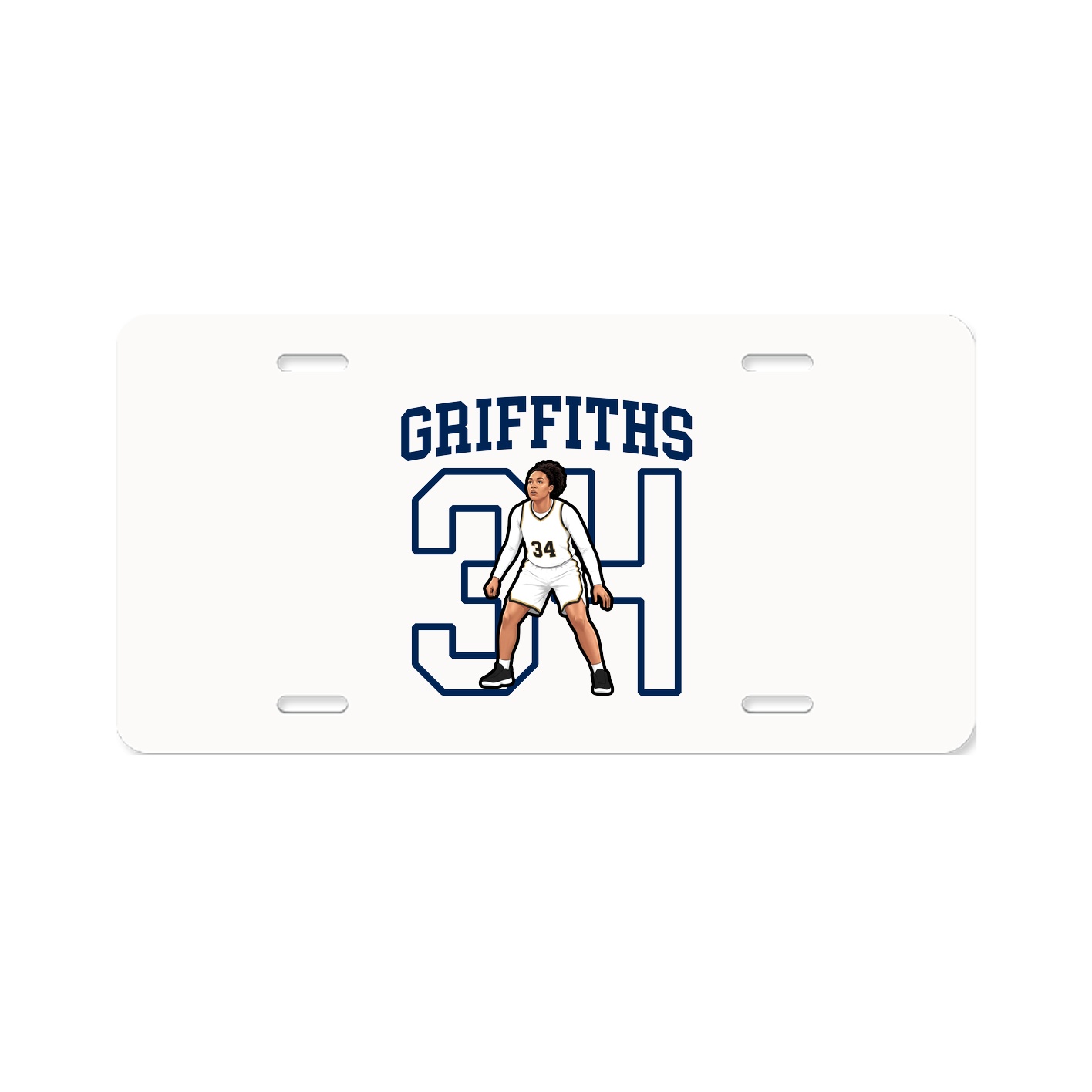 Aluminum License Plate
