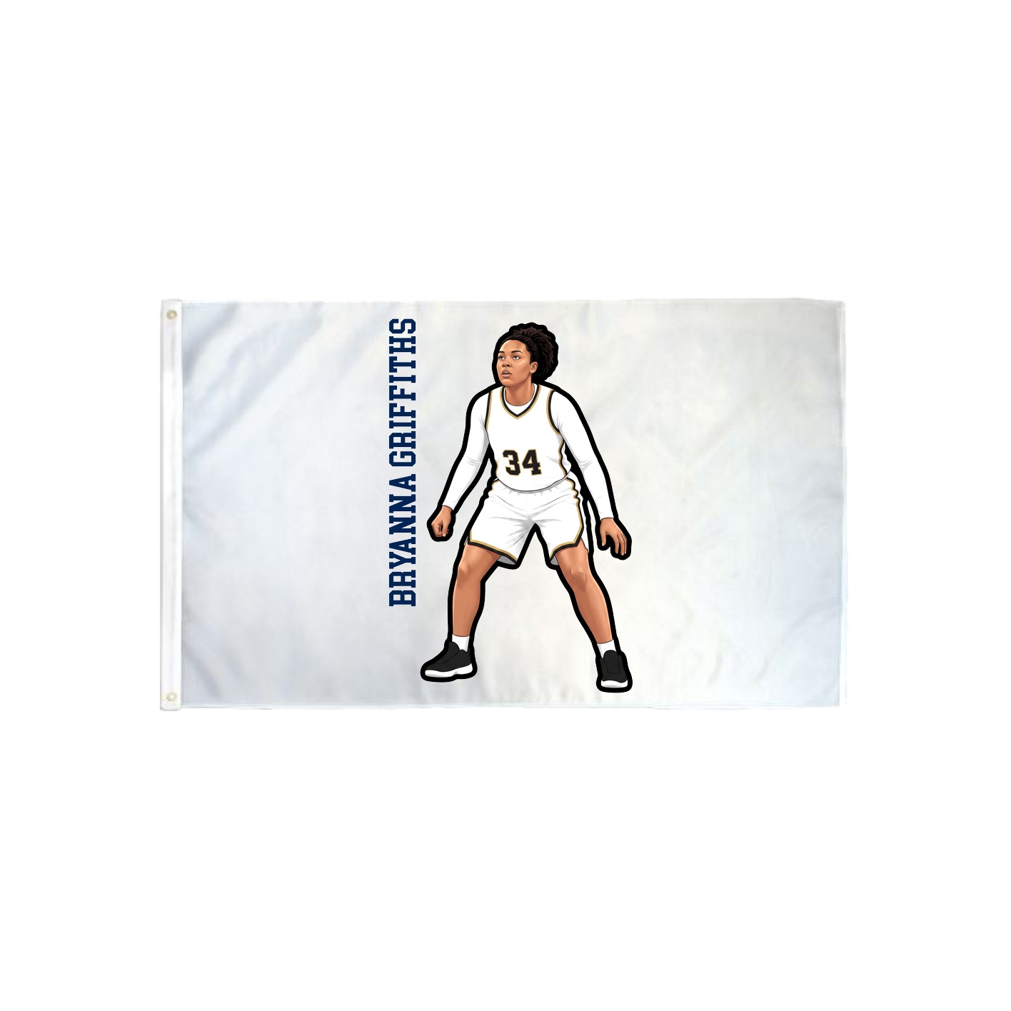 3x5 Flag — Name Vertical in Classic