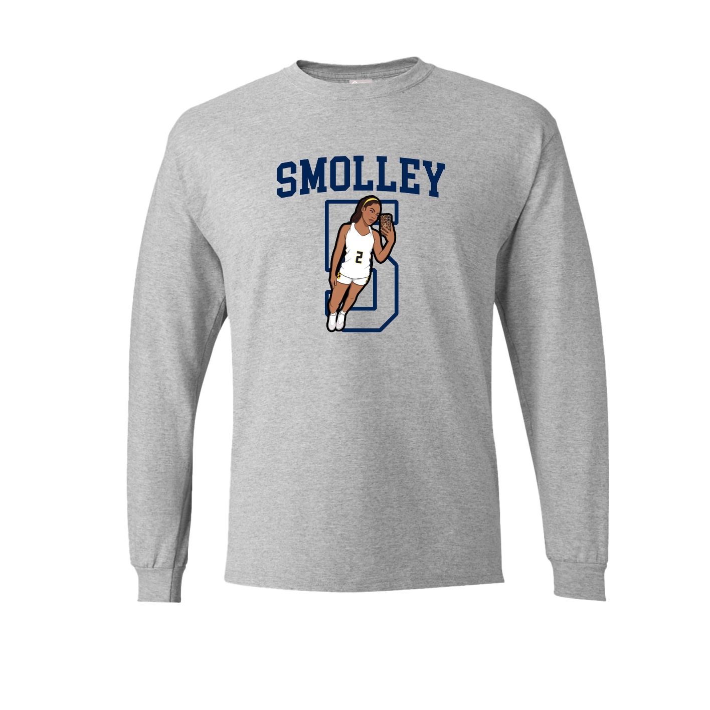 Long Sleeve Tee — Shirsey in Grey