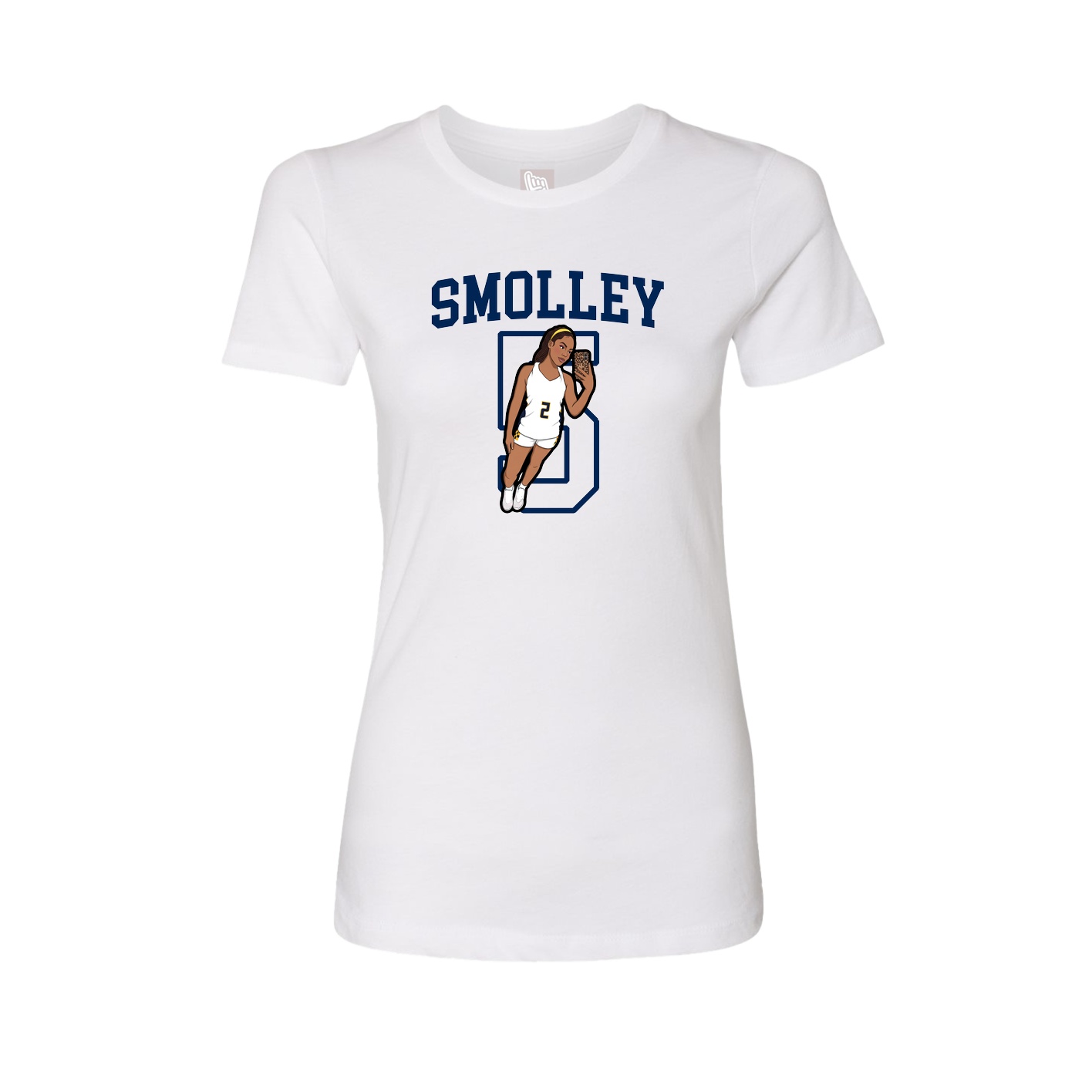Fitted Women's Tee — Shirsey in White