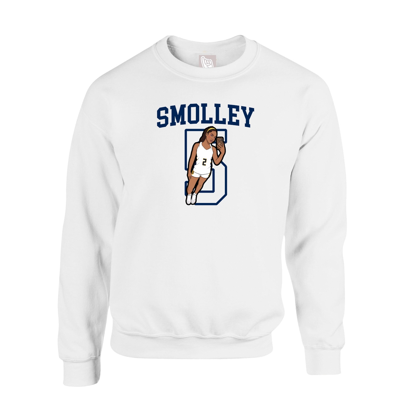 Fleece Crew — Shirsey in White