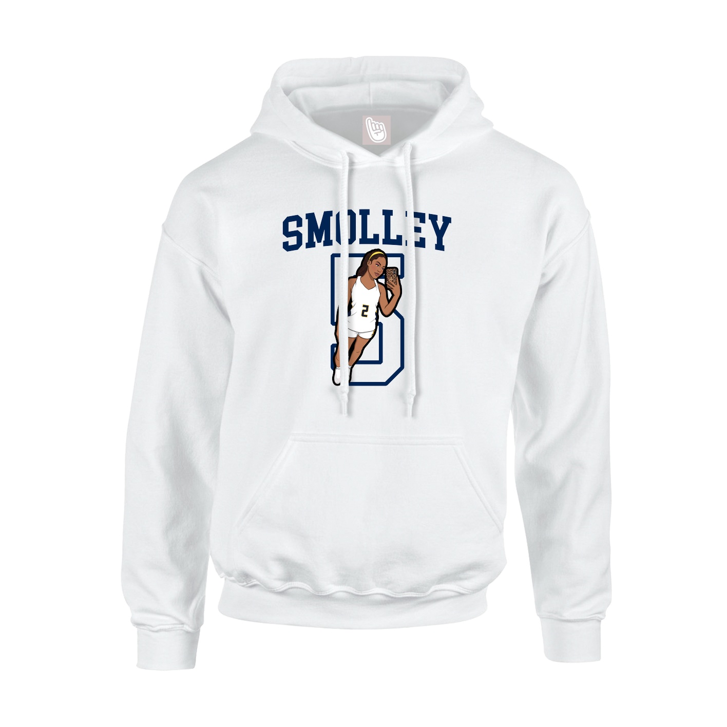 Youth Hoodie — Shirsey in White