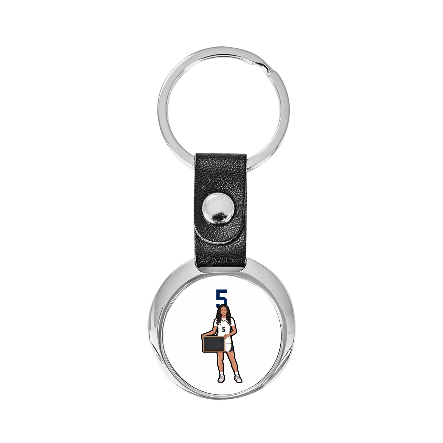 Key Chain — Number Top in Classic