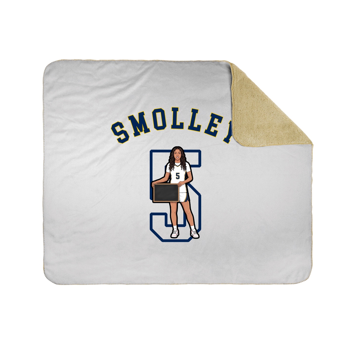 Throw Blanket — Shirsey Arch in White