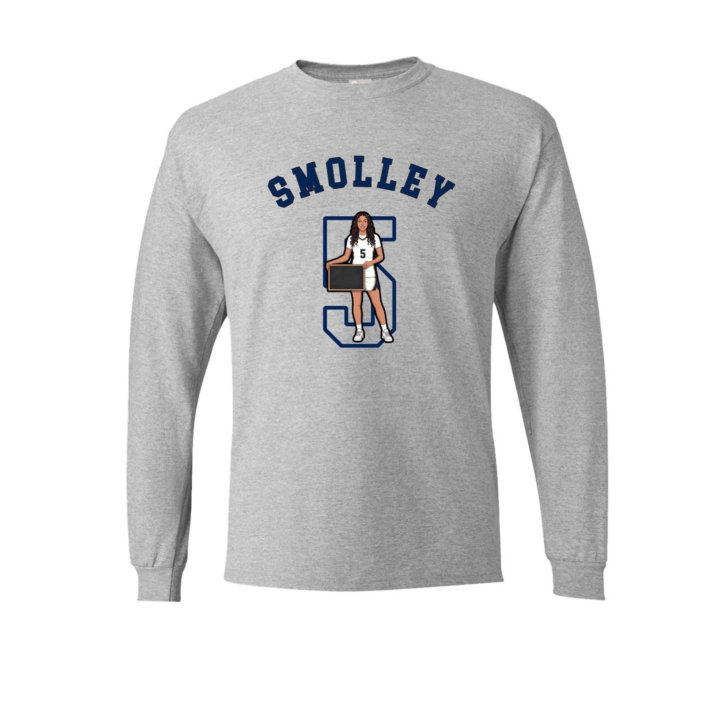Long Sleeve Tee — Shirsey Arch in Grey