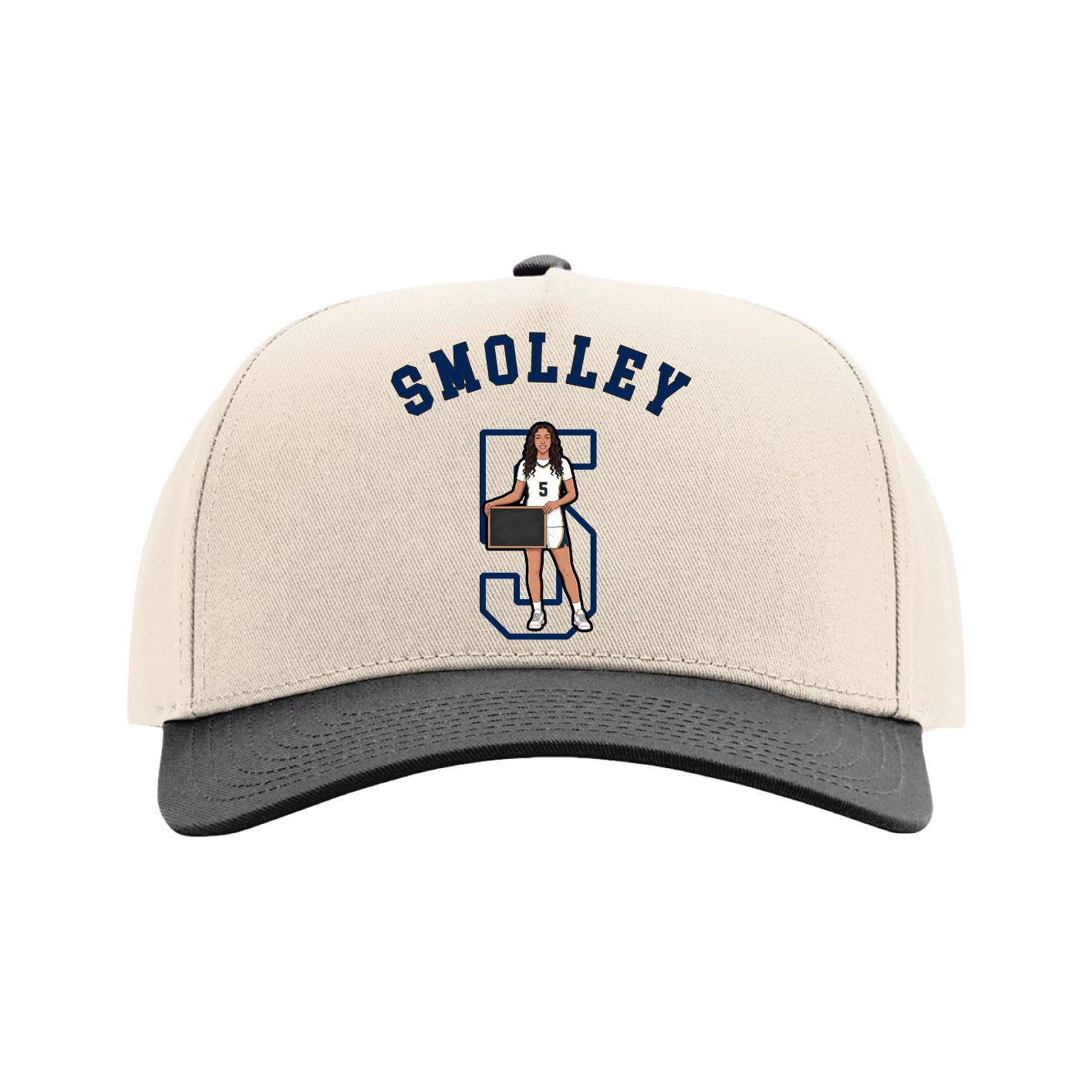 Full Fabric Five-Panel Champ Cap