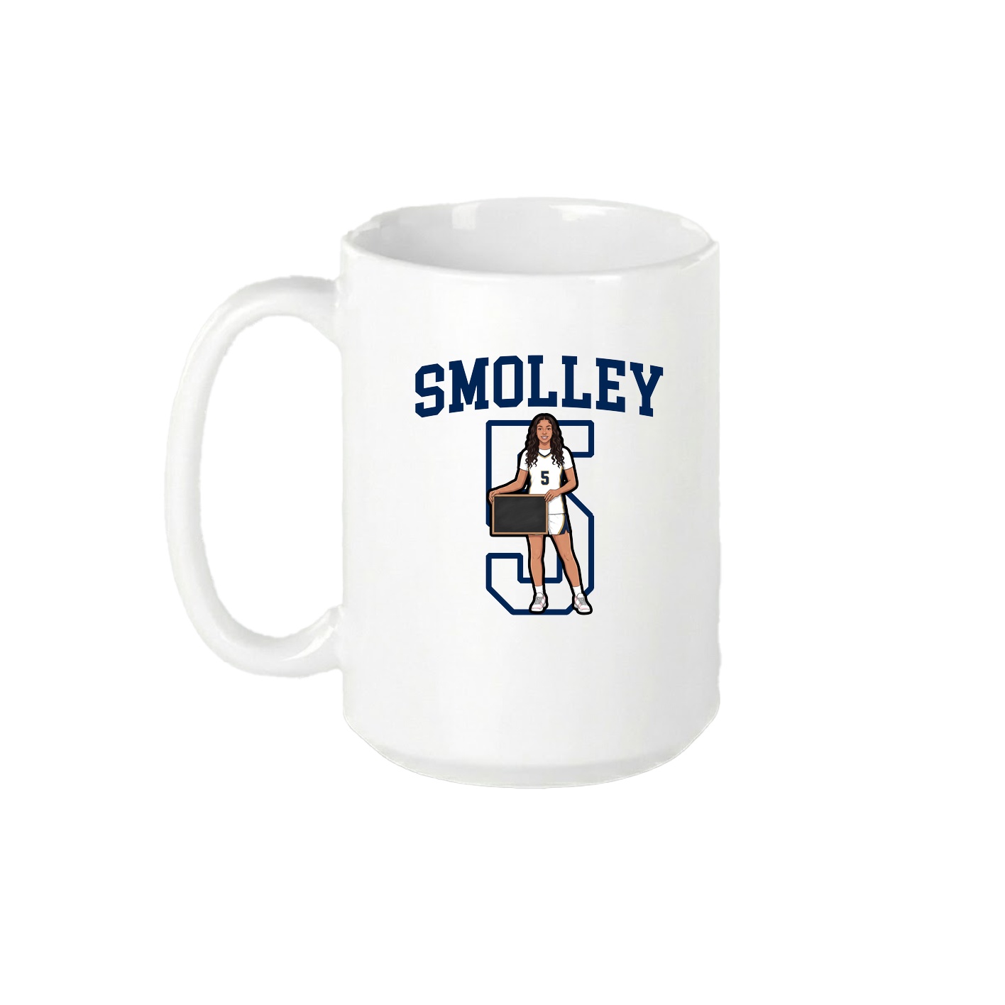 15oz Coffee Mug — Shirsey in White