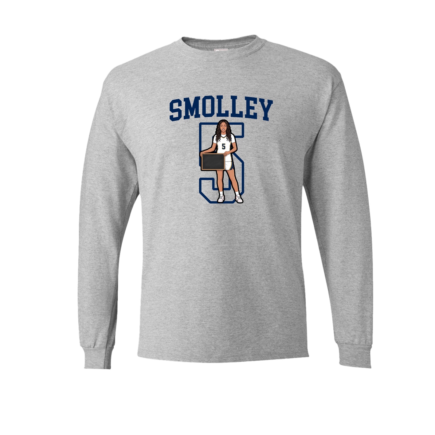 Long Sleeve Tee — Shirsey in Grey