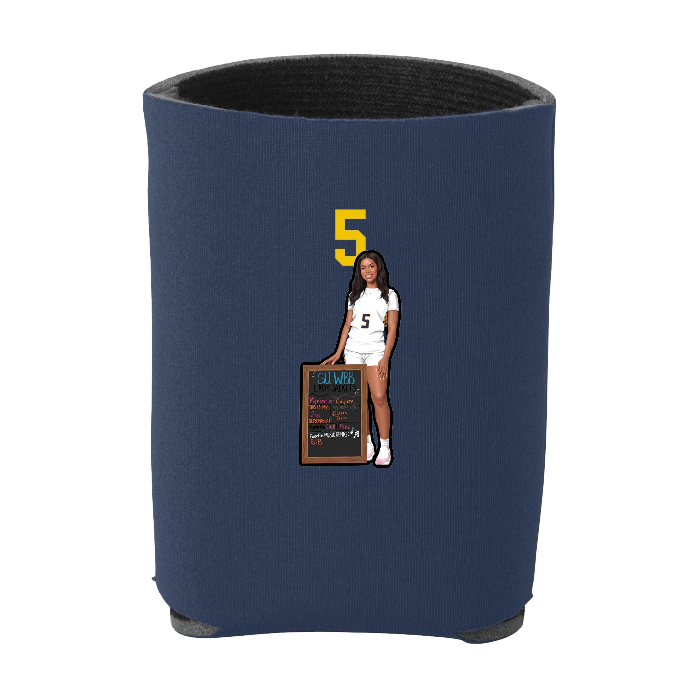 Can Holder — Number Top in Navy