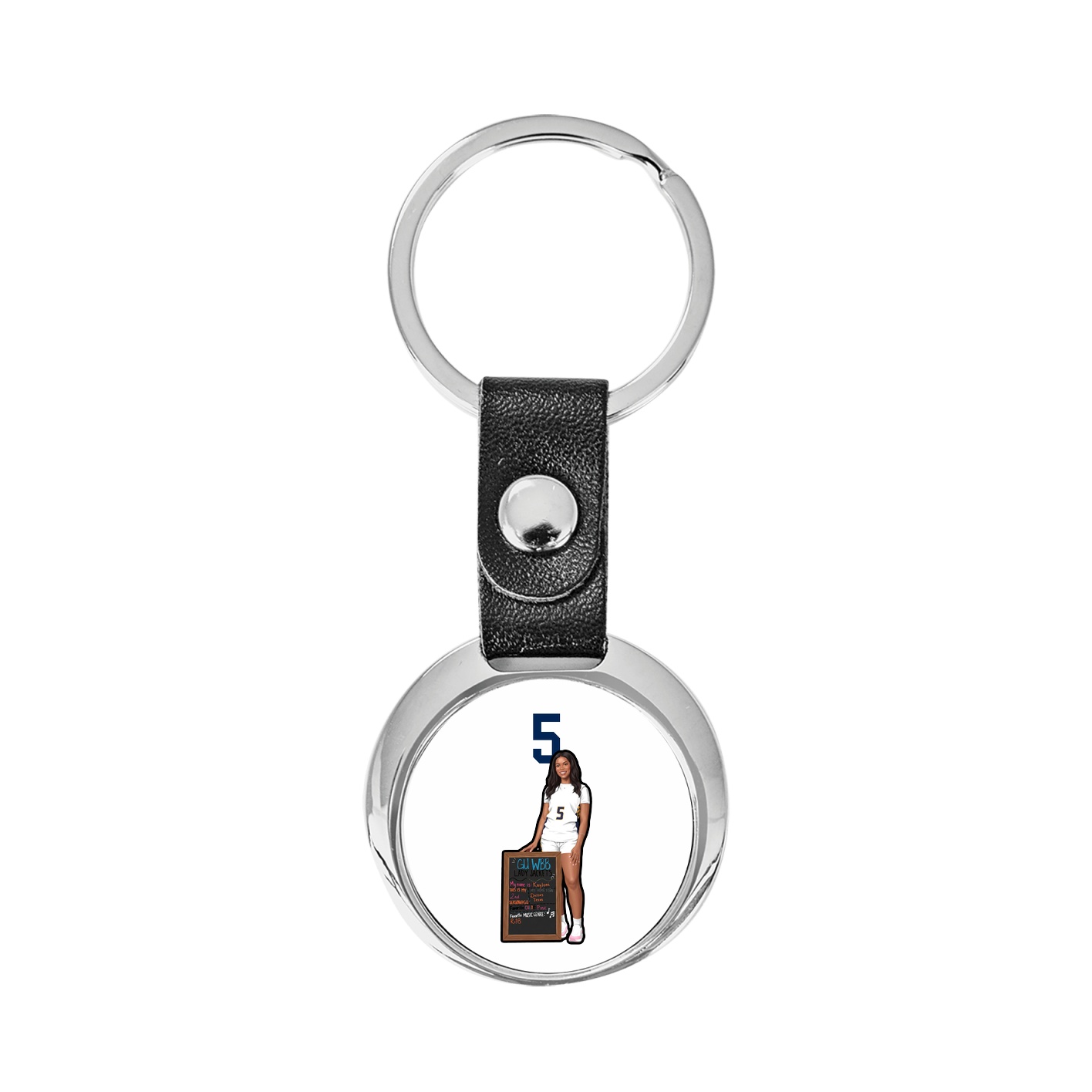 Key Chain — Number Top in Classic