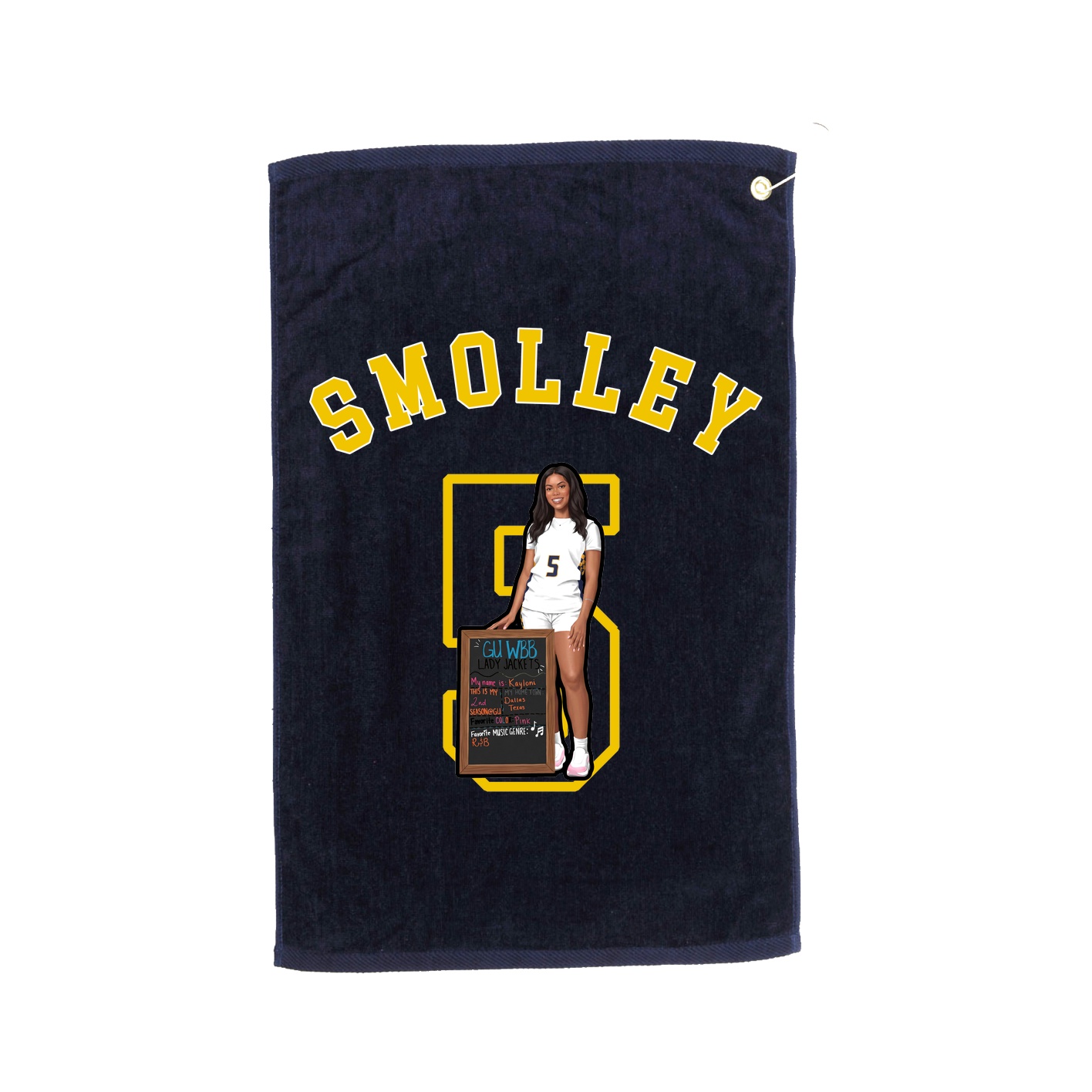 Golf Towel — Shirsey Arch in Navy