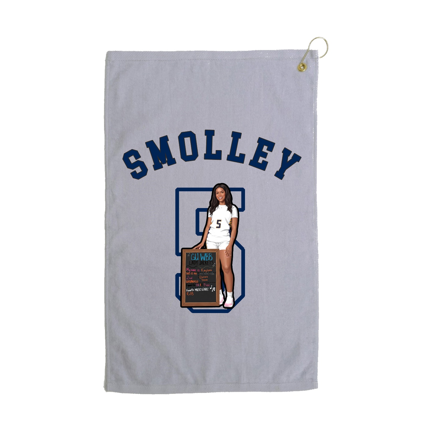 Golf Towel — Shirsey Arch in Grey