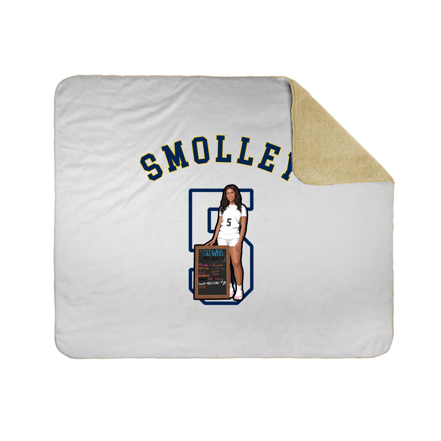 Throw Blanket — Shirsey Arch in White