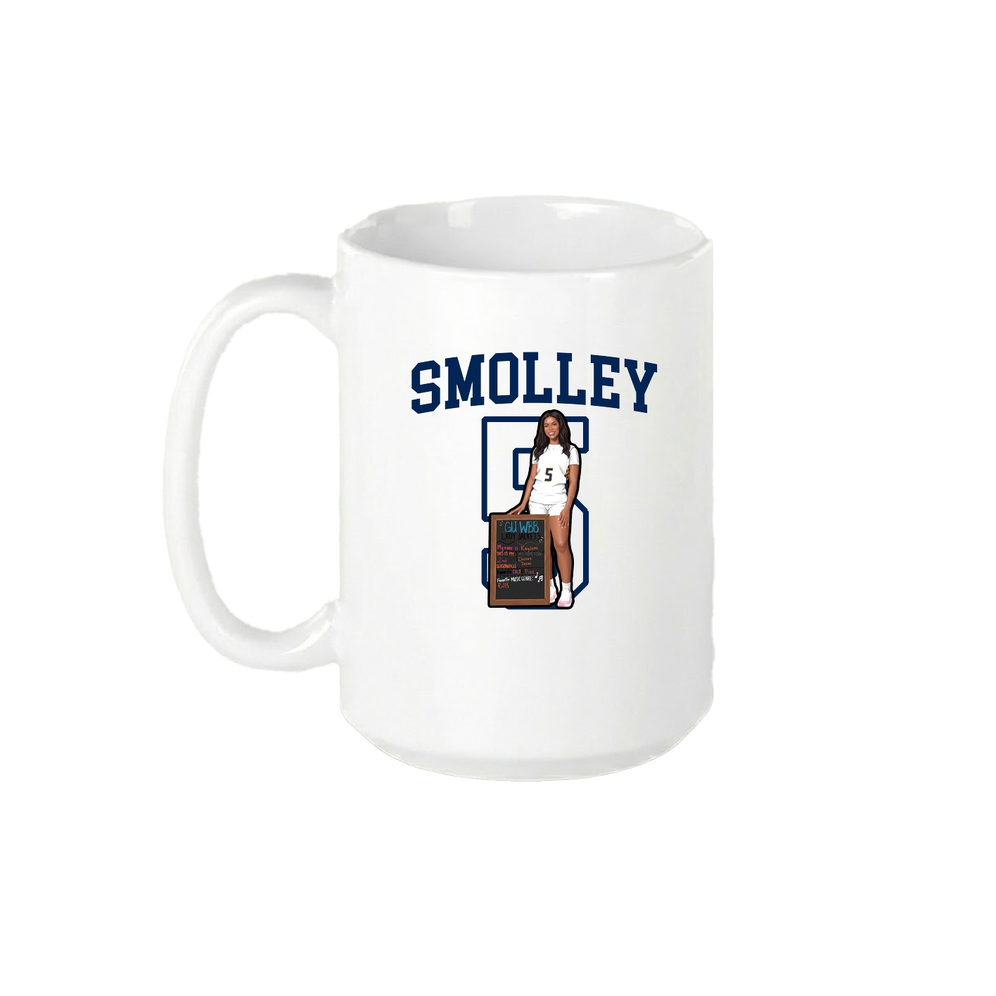 15oz Coffee Mug — Shirsey in White