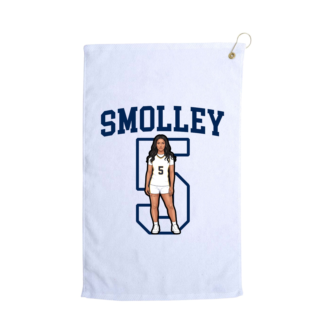 Golf Towel — Shirsey in White