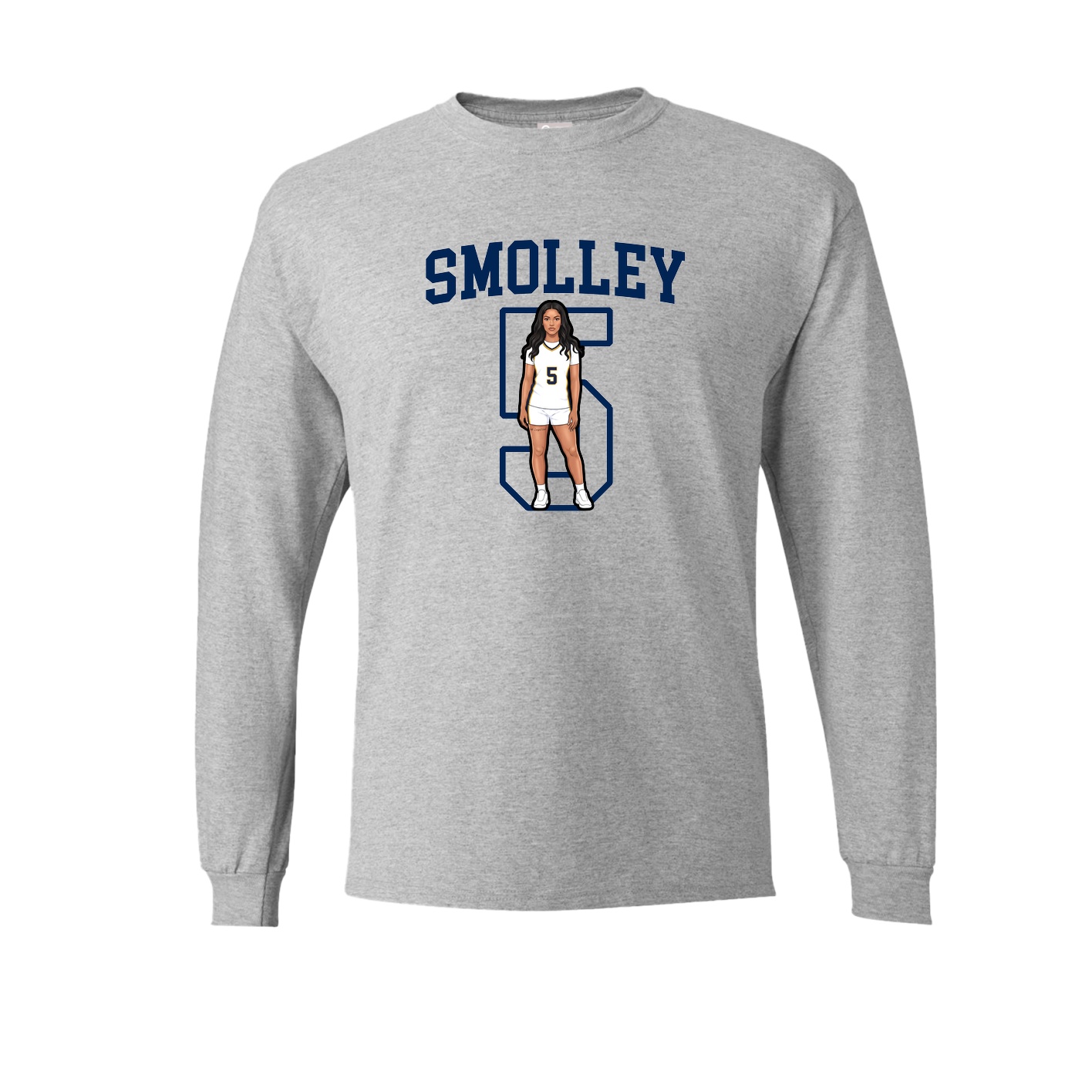 Long Sleeve Tee — Shirsey in Grey