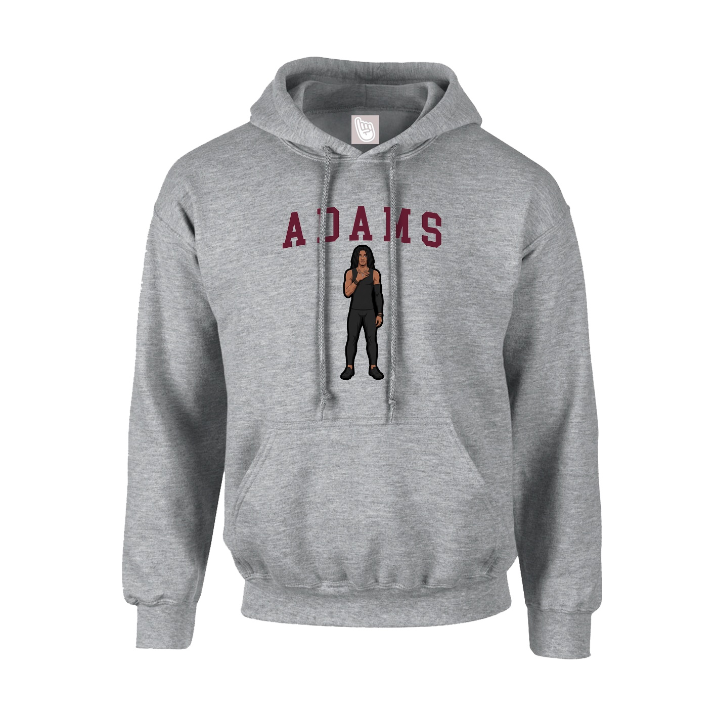 Hoodie — Shirsey in Grey